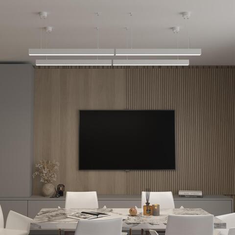 358867 OVER NT22 белый Подвесной светодиодный светильник IP20 LED 4000K 30W 220V ITER