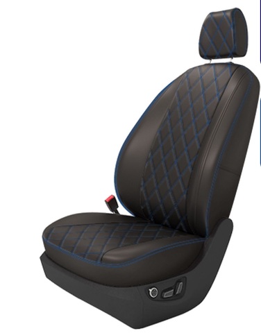 Авточехлы правый руль на 3 ряда (на заказ)