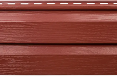 Сайдинг виниловый Альта-Профиль Корабельный брус Канада+ Премиум Красный 3660х230 мм