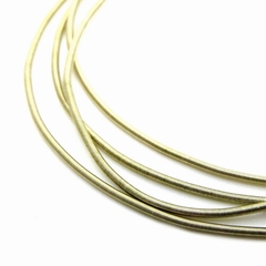 Канитель мягкая, гладкая, KAN/MK, 1,3 мм, матовая, экрю