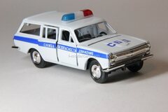 GAZ-2402 Volga GAI Police USSR Agat Mossar Tantal 1:43