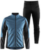 Элитный лыжный костюм Craft Sharp Softshell XC Storm Blue мужской