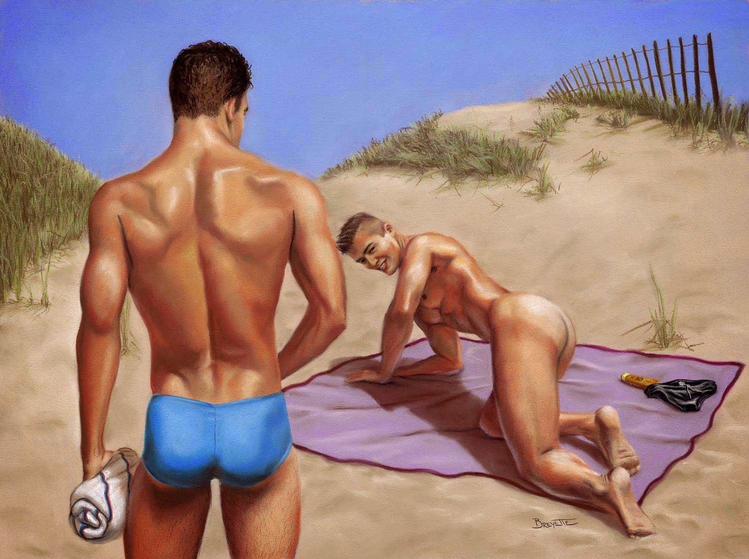 пляж голые парни рассказ фото 86