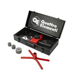 Сварочный аппарат д/пласт труб QUATTRO ELEMENTI ST-850 (850 Вт, насадки 20-32мм, кейс) (793-329)