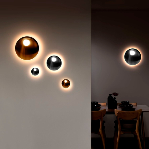 Настенный светодиодный светильник Loft It Dot 10362M Gold