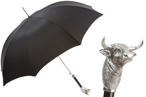 Зонт-трость Pasotti Bull Umbrella, Италия (арт.478 Oxf-18 K57V)