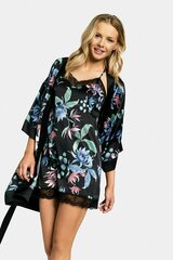 Халат женский с поясом на запахе ESOTIQ 39238 FLORIST