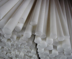 Полиацеталь стержень ПОМ-С 200 мм