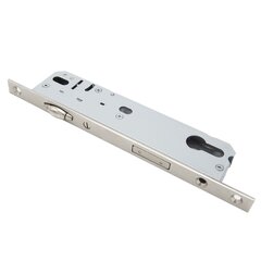 Замок под цилиндр узкопрофильный L156-30 SN матовый никель