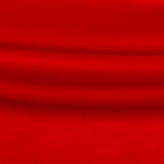 Тонкий кашемировый трикотаж-ластик ненасыщенно-красного оттенка (109 г/м2)
