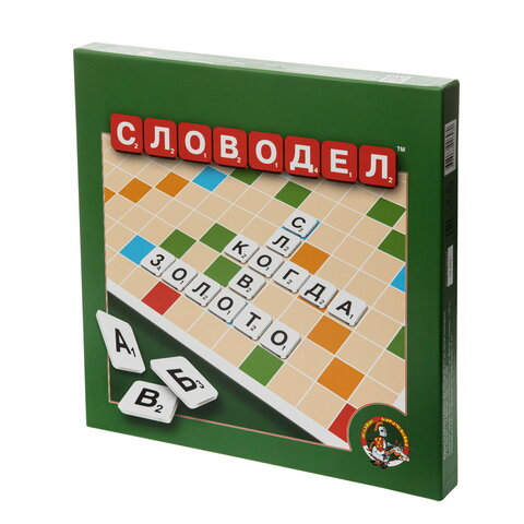 ДесятКоролев/Настольные игры/Логические/Словодел (картон) зел/71598