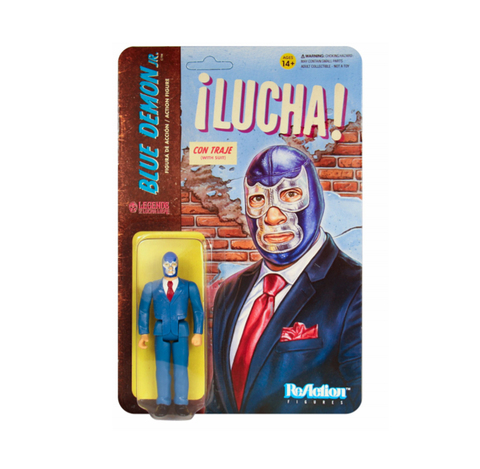 Фигурка Super7 Legends of Lucha Libre: Blue Demon Jr. in Suit