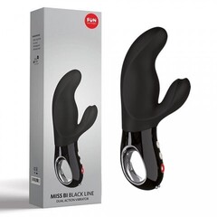 Кролик-вибратор Miss Bi (черный)