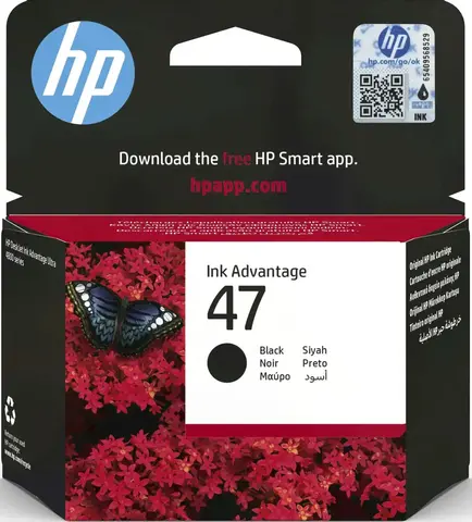 Картридж HP 47 6ZD21AE Black Original Ink Advantage Cartridge