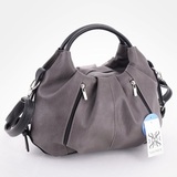 Сумка Саломея 357 мульти итальянский серо-черный