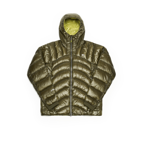 Куртка Nothomme Blue Ultra-Lightweight Water-Repellent Baffled Down Jacket "Olive Green"