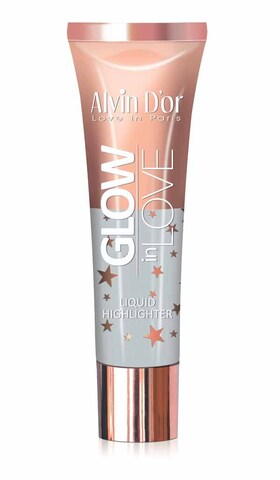 .Alvin D`or HL-05 Жидкий хайлайтер GLOW in LOVE тон 05 25мл
