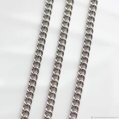 Цепочка ширина 6 мм, родий, 51 см, А215-1 (51см)