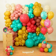 S 9''/23 см, Пастель, Тропический коралл (059), 100 шт