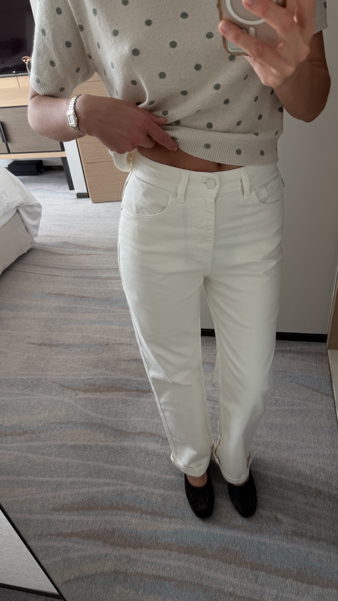 Джинсы KATE прямого кроя PREMIUM QUALITY