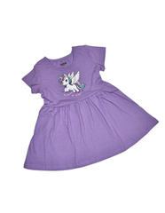 031_БК25 Платье для девочки, фиолетовый
