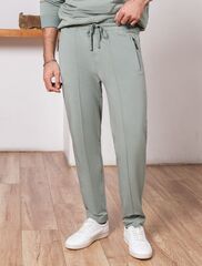 Брюки джоггеры на резинке из премиального футера двухнитки  U44.009 (128573)