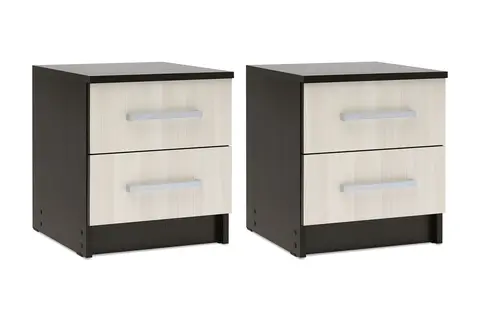 Комплект прикроватных тумб Фиеста венге / лоредо