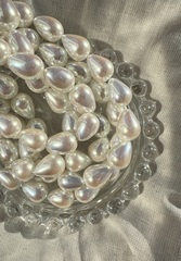 Жемчуг капля 10х14мм, майорка lux (1шт)