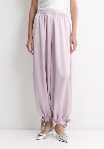 Брюки Аладдины лиловый