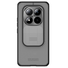 Чехол прозрачный тонированный для Xiaomi Redmi Note 15 Pro+ 5G и Poco M8 Pro 5G, серия CamShield Pro (защитная сдвижная шторка для камеры) от Nillkin