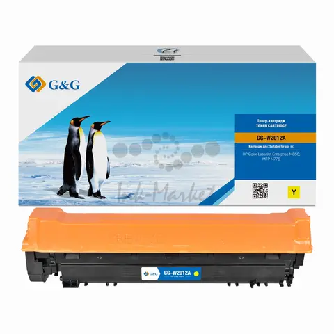 Картридж G&G 659X для HP CLJ M776/M856 (13 000 стр.), желтый