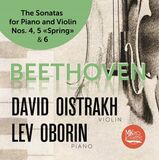 КЛАССИКА: Давид Ойстрах, Лев Оборин - Бетховен: Сонаты для скрипки и фортепиано № 4, 5, 6 (Компакт-диск)