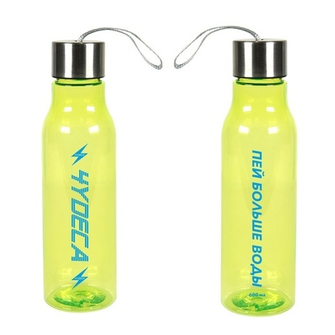 Бутылка для воды Чудеса - Прозрачный Зеленый