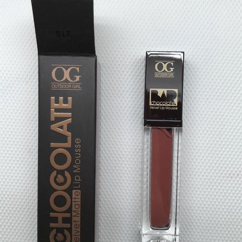 OG-C1206 Блеск-мусс для губ МАТОВЫЙ CHOCOLATE BAR №517