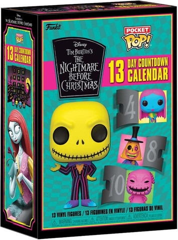 Набор подарочный Funko Advent Calendar! The Nightmare Before Christmas: 13 Mini Vinyl Figures