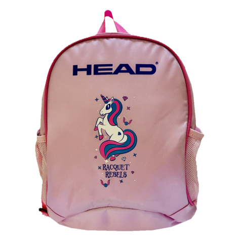 Рюкзак для тенниса детский Head Kids Unicorn Racquet Rebels Pink