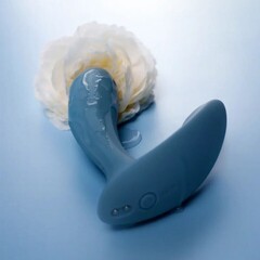 Интерактивный вибромассажёр Erica для ношения синий от SVAKOM