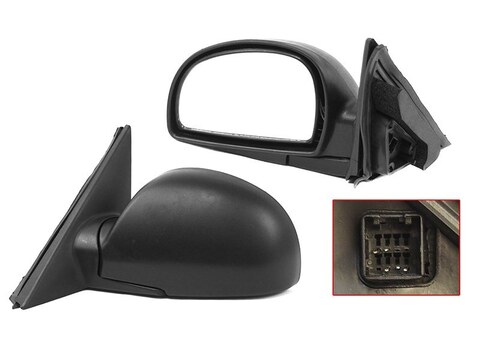 ЗЕРКАЛО ЛЕВОЕ ACCENT ЭЛЕКТРИЧЕСКОЕ С ПОДОГРЕВОМ SAT