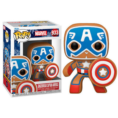 Funko Pop!  Marvel: Holiday- Captain America