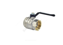 Кран шаровой латунь никель Pride Ду 15 Ру40 ВР полнопроходной рычаг аналог 11б27п1 LD 47.15.В-В.Р