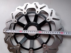 Передние  диски для Honda CBR1100XX 1997-1998 г.в. / черные / плавающие / тормозные