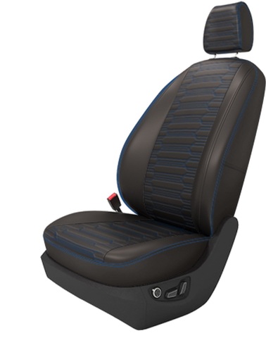 Авточехлы правый руль на 3 ряда (на заказ)