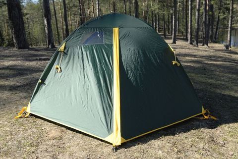 Картинка палатка туристическая Talberg sliper 3 зелёный - 3