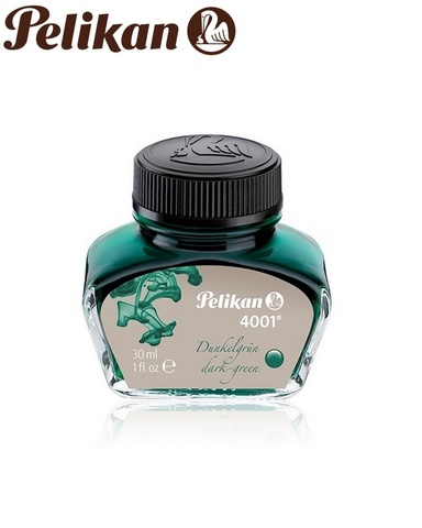 Флакон с чернилами Pelikan Ink 4001 76, Dark Green, 30 ml (300056)