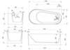 Abber AB9496-1.7 R Акриловая ванна ABBER AB9496-1.7 R