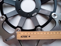 Передние  диски для Honda CBR1100XX 1997-1998 г.в. / черные / плавающие / тормозные