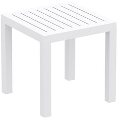 Столик пластиковый журнальный Siesta Contract Ocean Side Table, белый