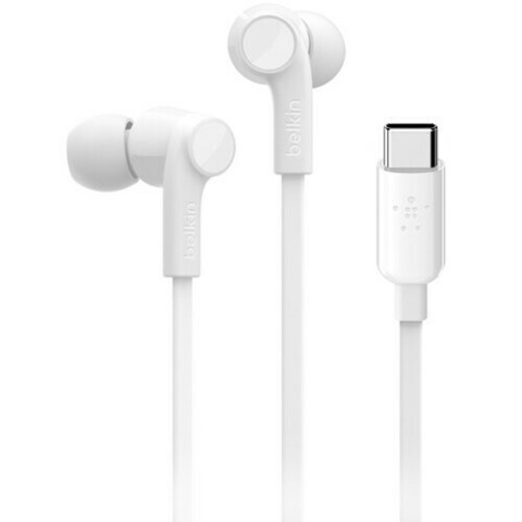 Наушники Belkin Soundform Headphones with USB-C Connector, White