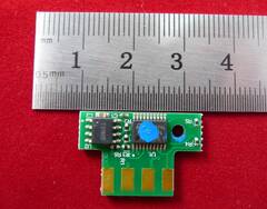 Чип Lexmark C540H1CG, голубой. Ресурс 2K. Для Lexmark C540/C543, C544/C546, X543/X544, X546/X548