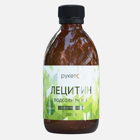 TAЙGER Лецитин подсолнечный жидкий с полипренолами, 250 мл